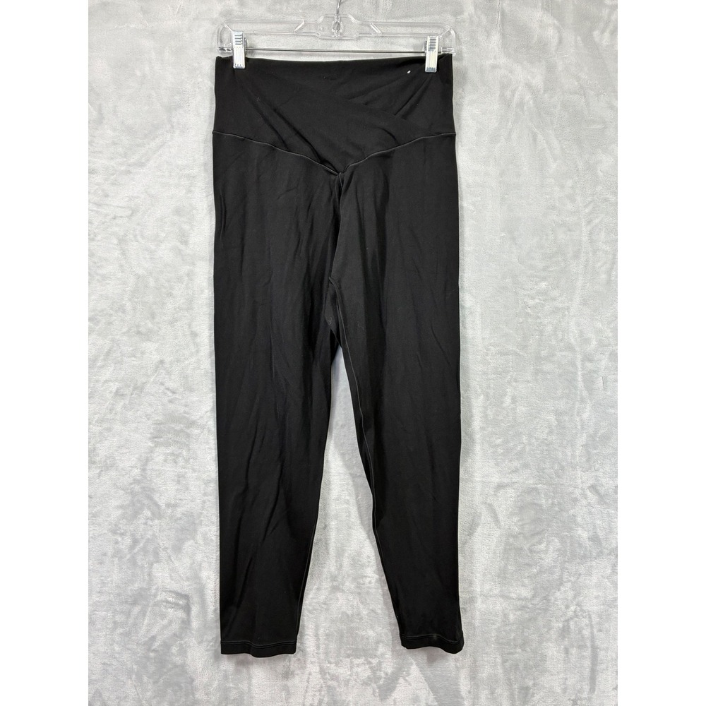 OFFLINE by Aerie Real Me Black Crossover V-Waist 7/8 Leggings High Rise XL